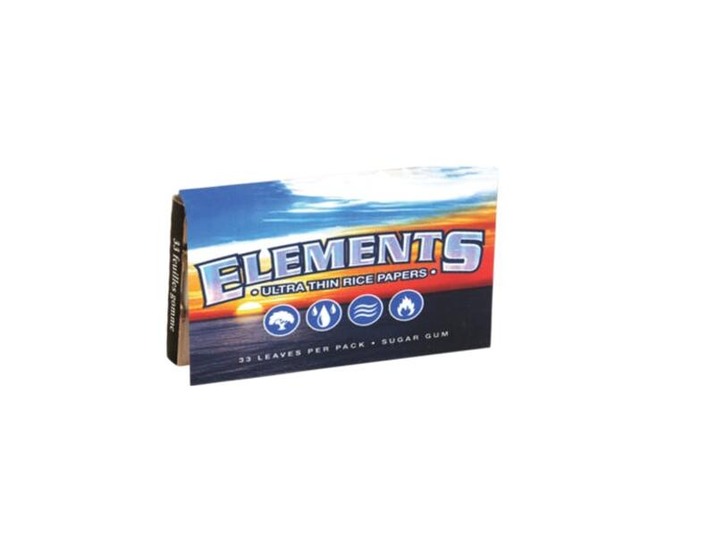 1 1/2 Inch Rolling Papers- Elements
