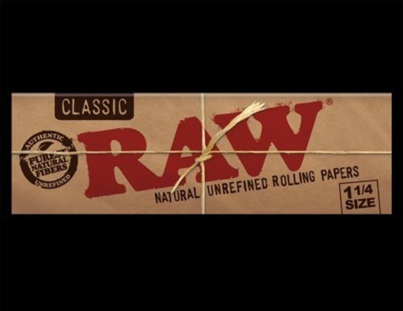 1 1/4 Rolling Papers + Tips - RAW