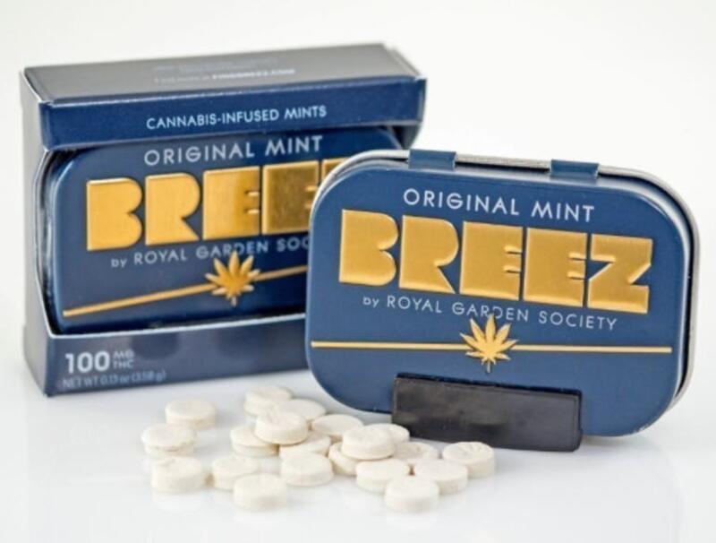 Breez Original Mint 100mg Tin