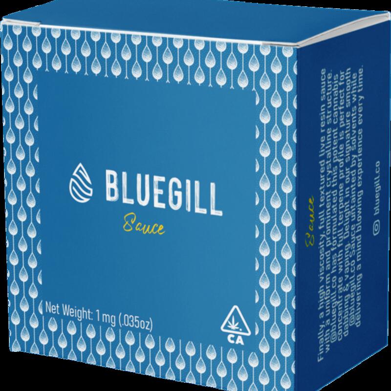 Bluegill Manufacturing Sauce 1g Boss OG