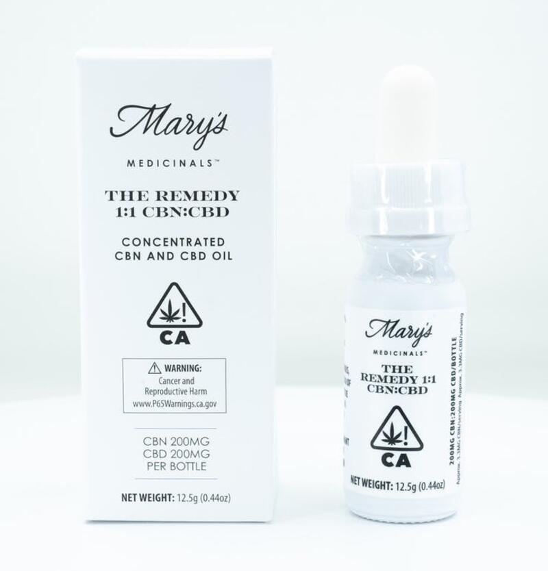 Mary's Medicinals - Tincture, Remedy - THC