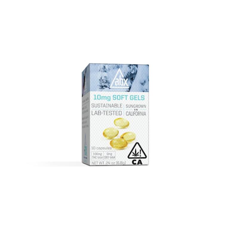 ABX | ABX (10 Pack) THC Soft Gels (10MG)