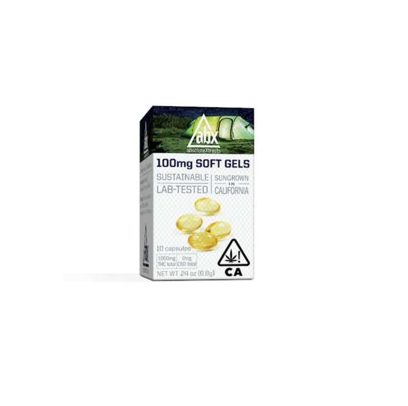 ABX | ABX (10 Pack) THC Soft Gels (100MG)