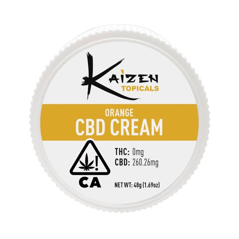 Kaizen | Orange CBD Cream