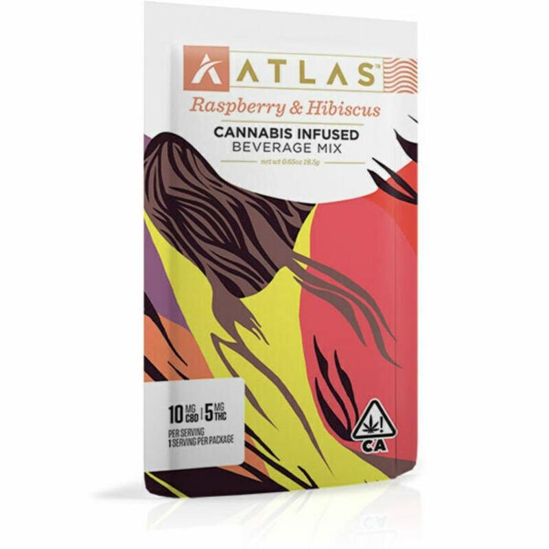 Atlas - Beverage Mix Raspberry & Hibiscus 5mg