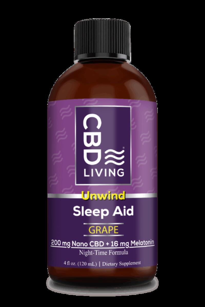 CBD Living Sleep Aid Grape