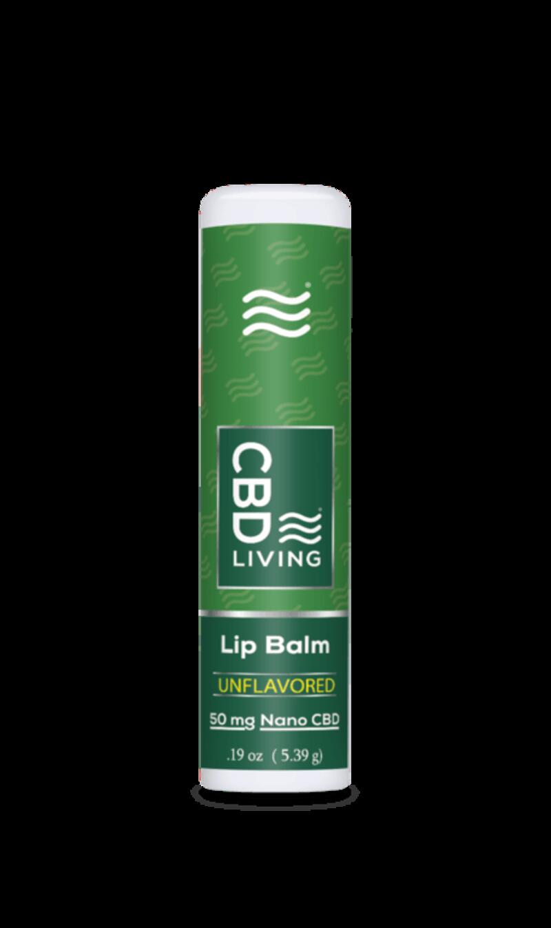 CBD Living Lip Balm Unflavored 50 MG