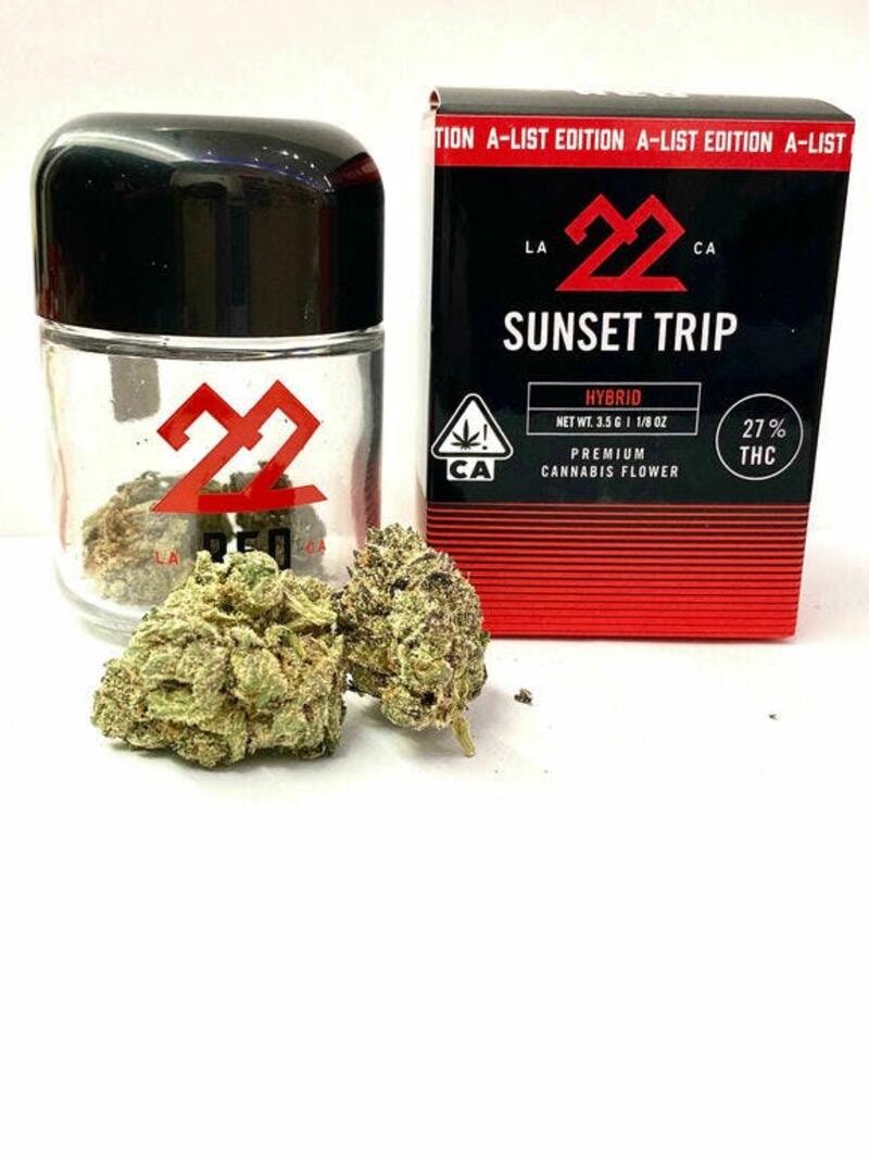 22 Red 3.5g Sunset Trip
