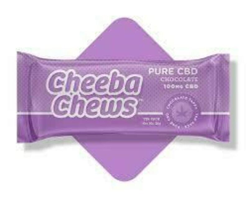 Cheeba Chew Pure 100mg CBD Chocolate Taffy