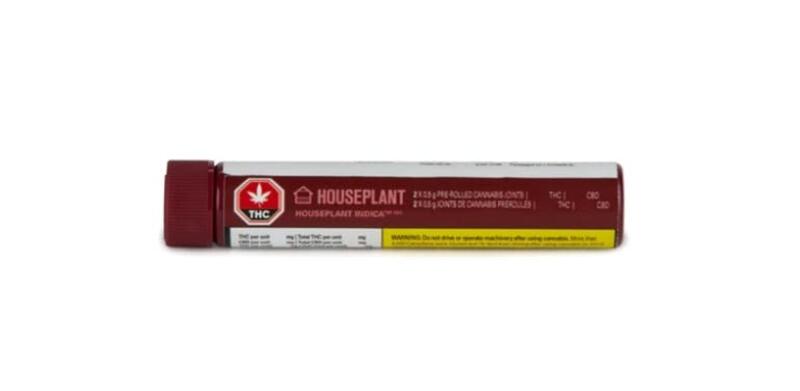 Houseplant Indica Pre roll 2 x 0.5 G