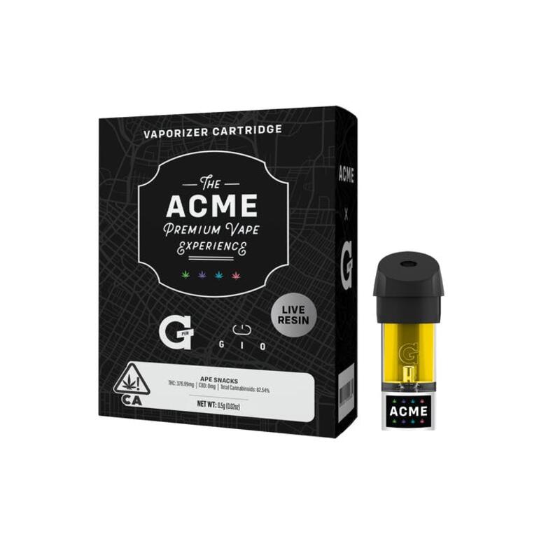 ACME x G Pen: Ape Snack Live Resin