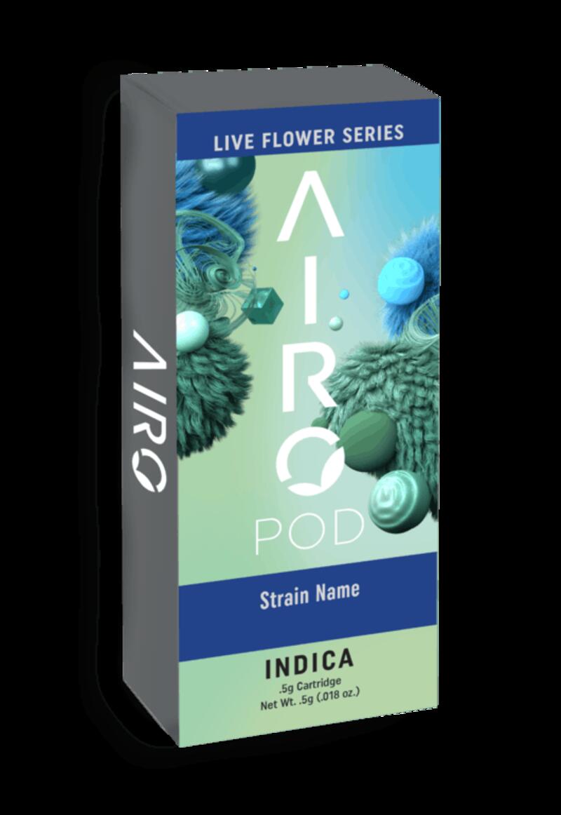 AiroPod - Live Flower Series- Indica - .5g