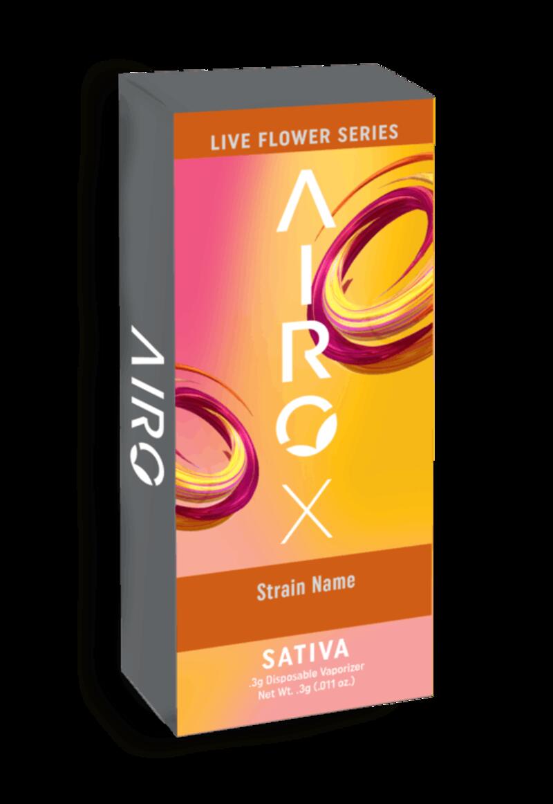 AiroX - Live Flower Series - Sativa - .3g