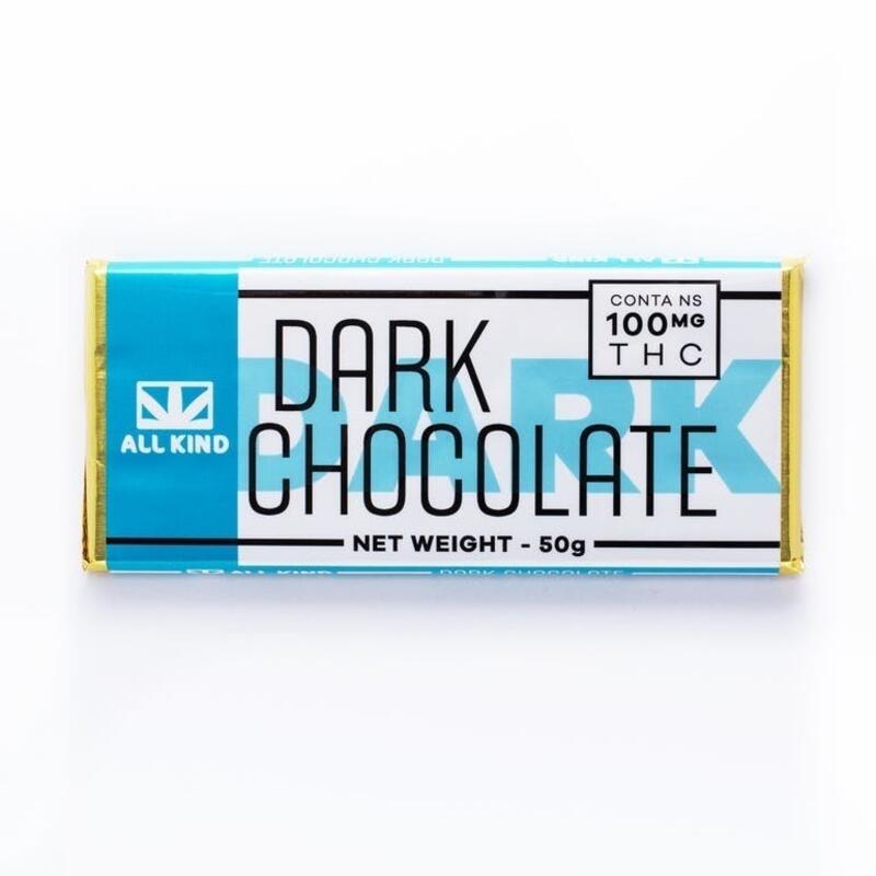 All Kind Dark Chocolate THC 100mg