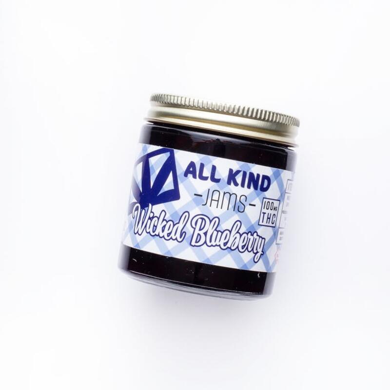 All Kind Wicked Blueberry Jam 100mg THC