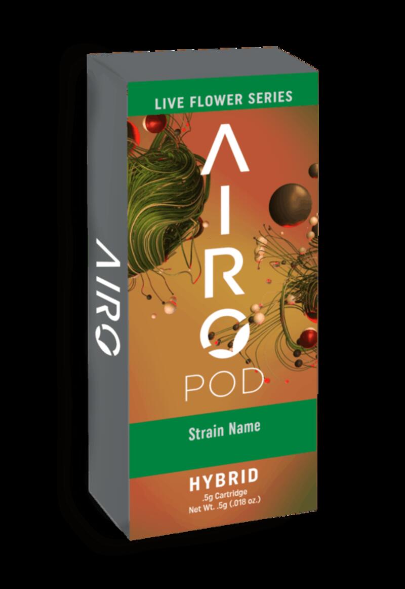 AiroPod - Live Flower Series - Hybrid - 1g