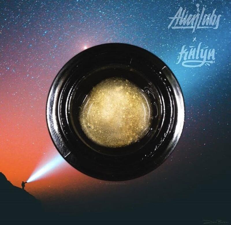 Kalya X Alien Labs - Hash Rosin - Alien Mints