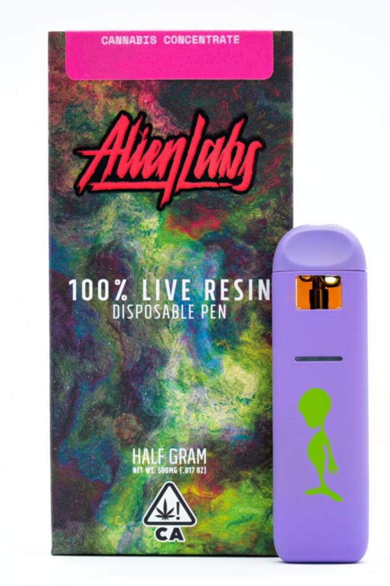 100% Live Resin Disposable - Area 41