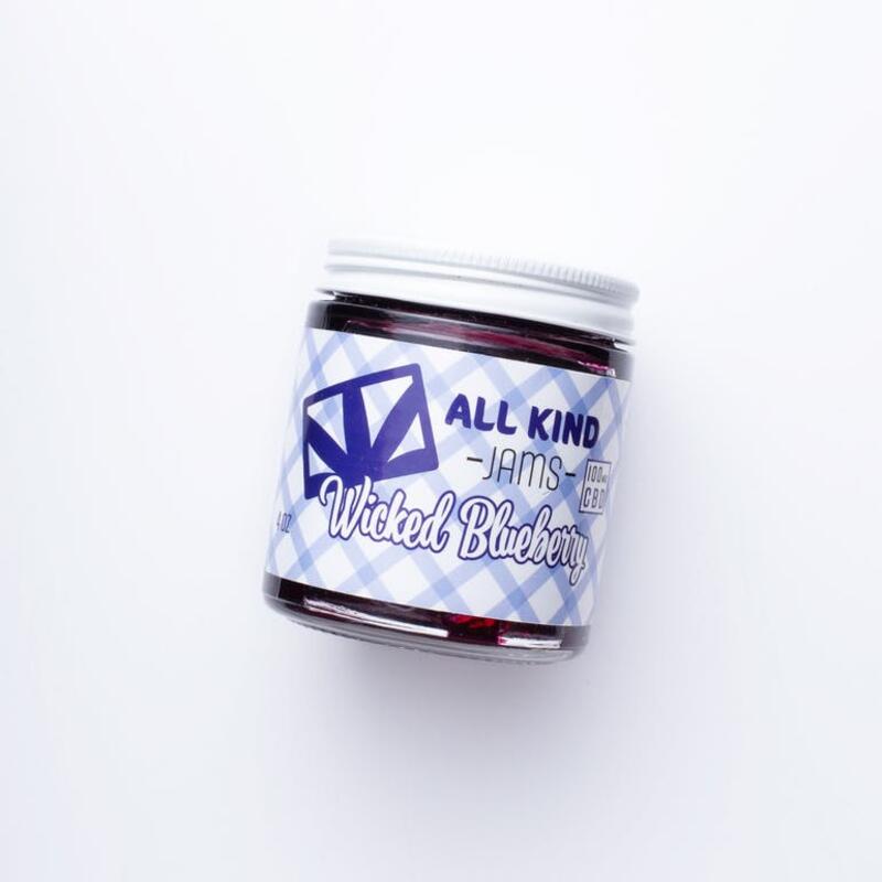 All Kind 100MG CBD Wicked Blueberry Jam