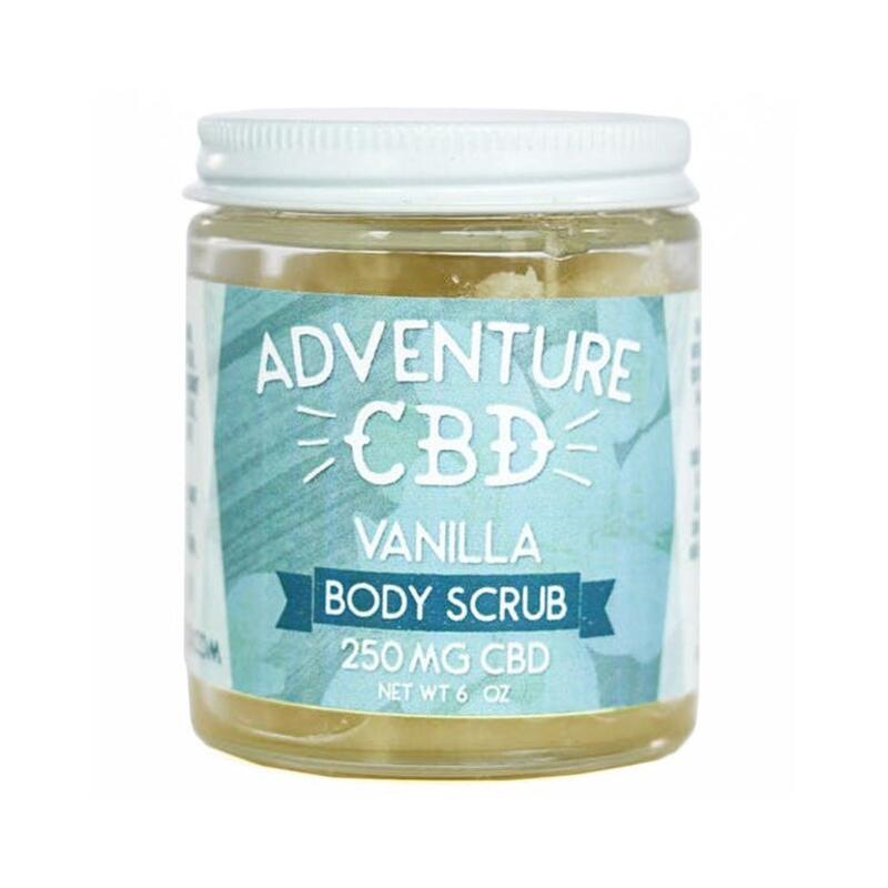 CBD Body Scrub - Vanilla 250mg (4oz.)