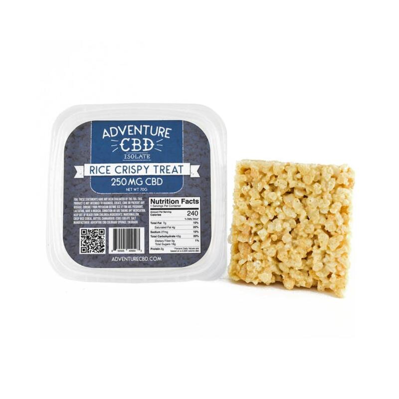 CBD Infused Rice Crispies - 250mg (3.5 oz.)