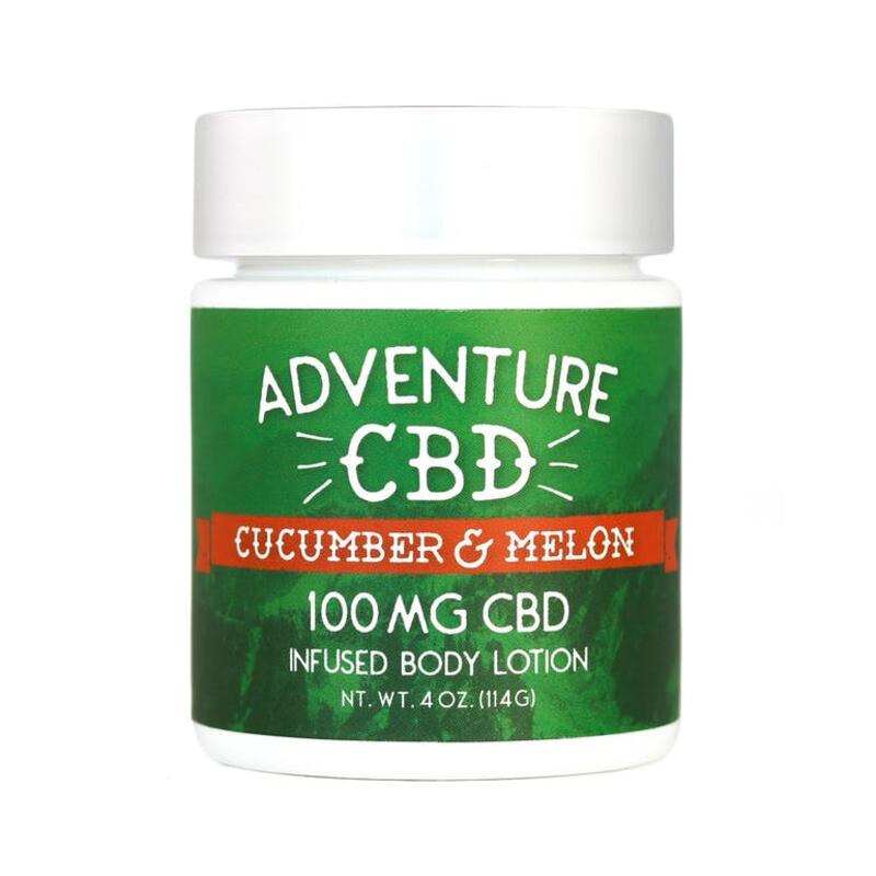 CBD Body Lotion - Cucumber Melon 100mg (4oz.)