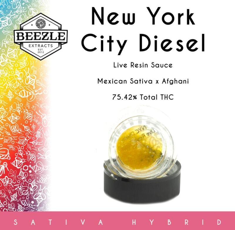 Beezle Live Resin Sauce - New York City Diesel