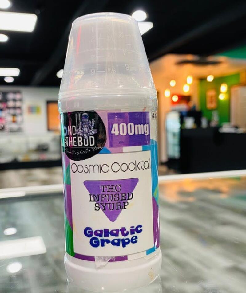 Cosmic Cocktails Syrup - Galactic Grape - 400mg