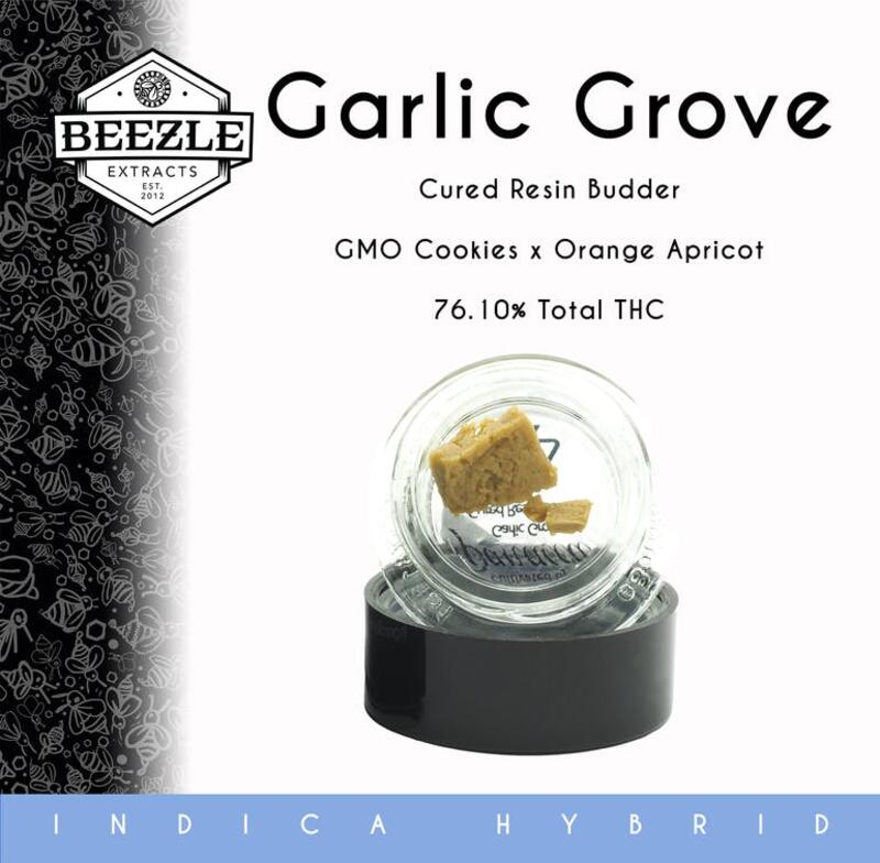 Beezle Cured Resin Budder - Garlic Grove
