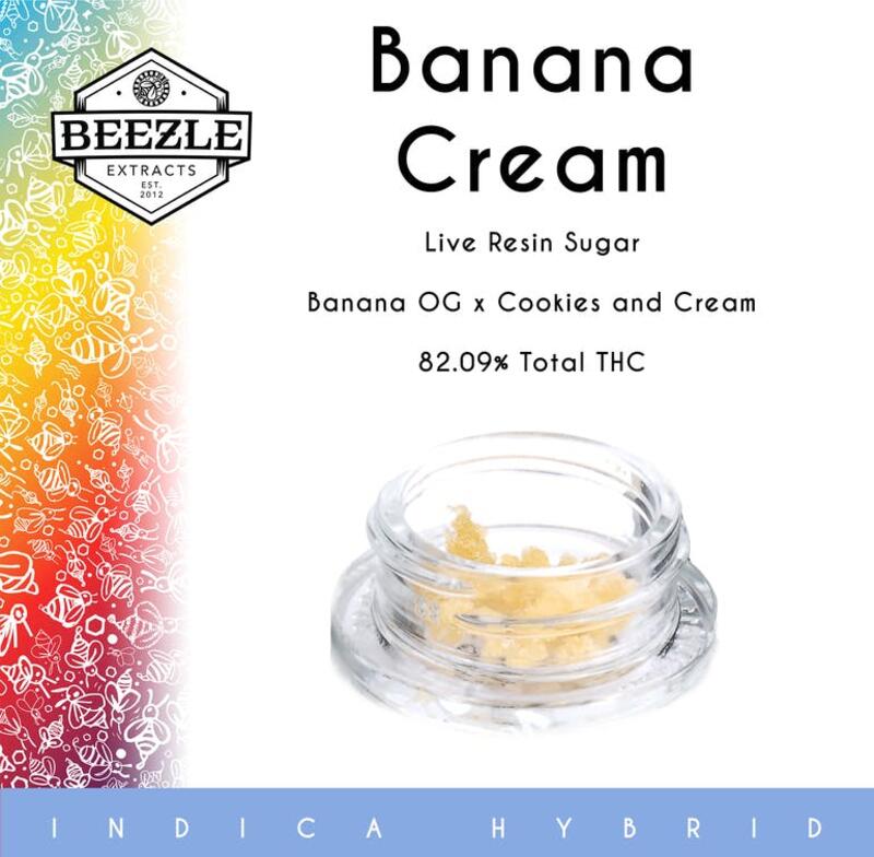 Beezle Live Resin Sugar - Banana Cream