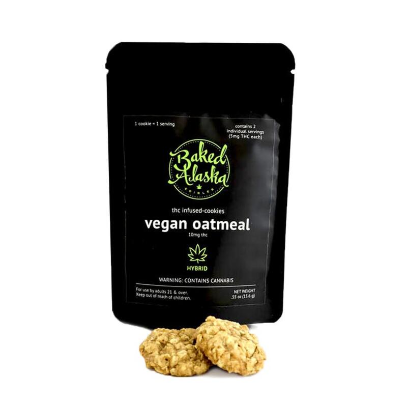 Vegan Oatmeal Cookie 10mg Sativa