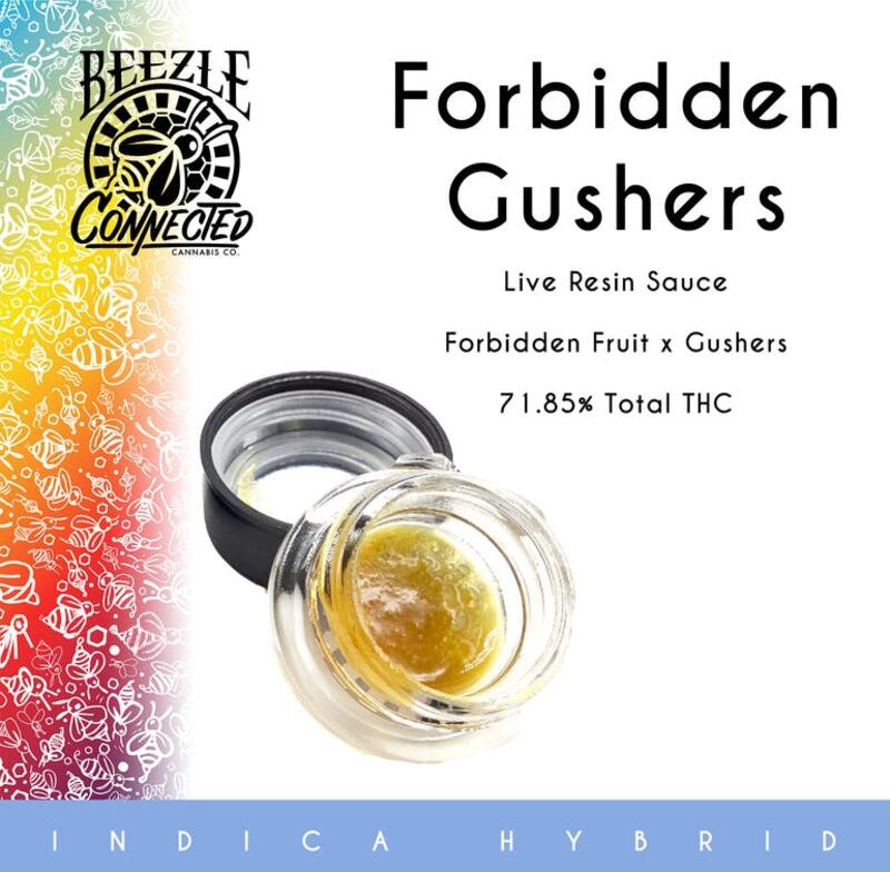 Beezle Live Resin Sauce - Forbidden Gushers