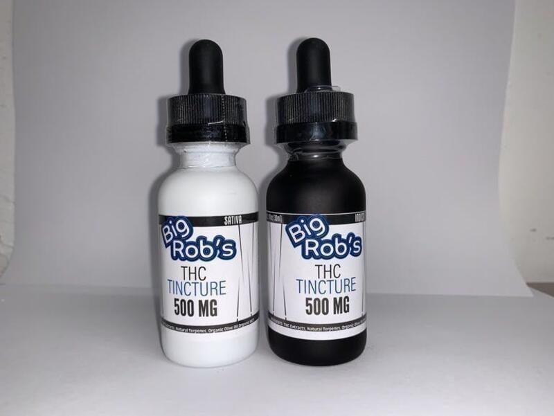 Big Robs Indica Tincture - 500mg