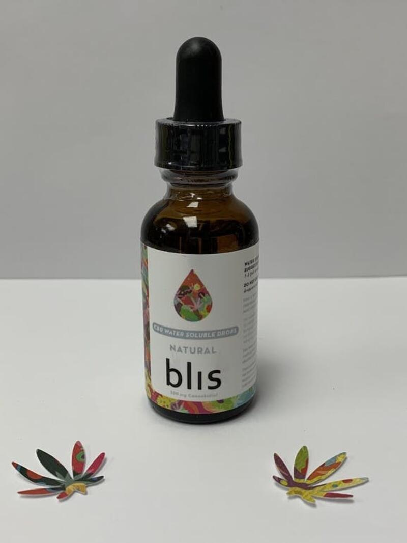 Water Soluble CBD 300mg - Natural Flavor