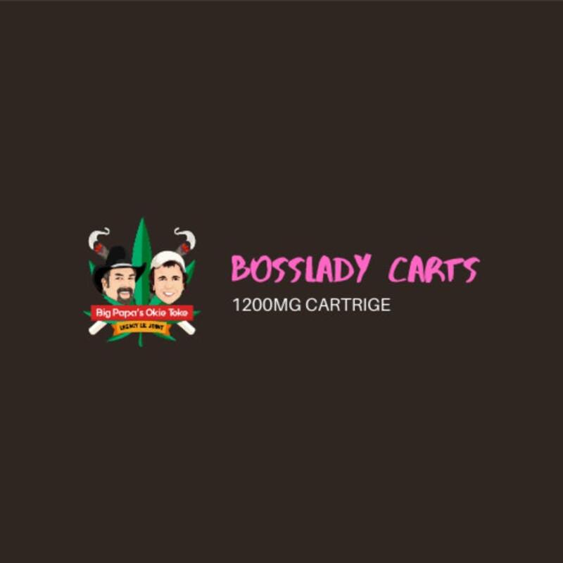 BossLady STRAWBERRY COUGH X GODS GIFT CART