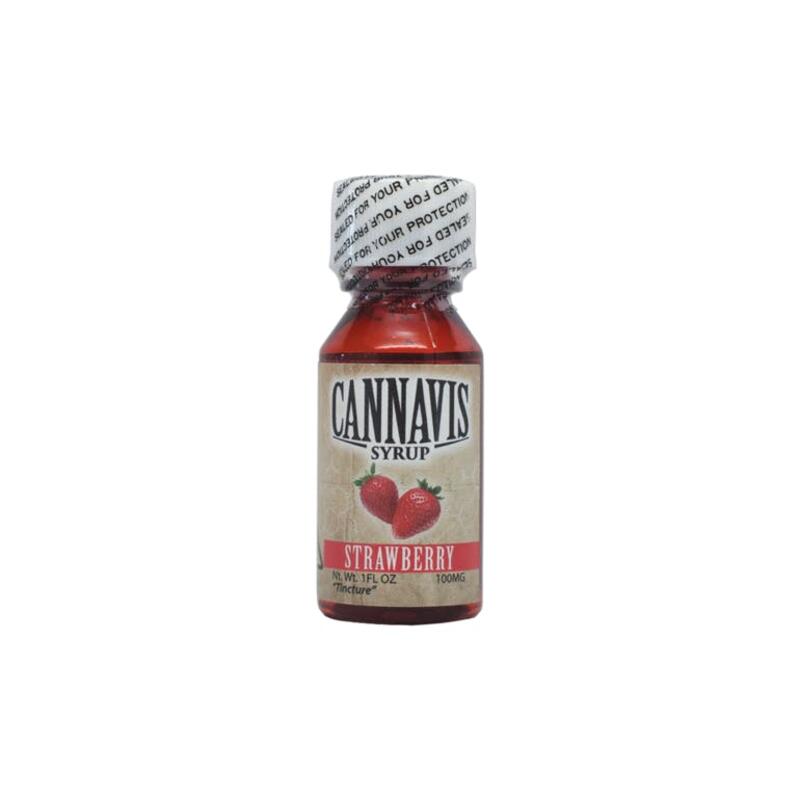 100mg Strawberry THC Syrup
