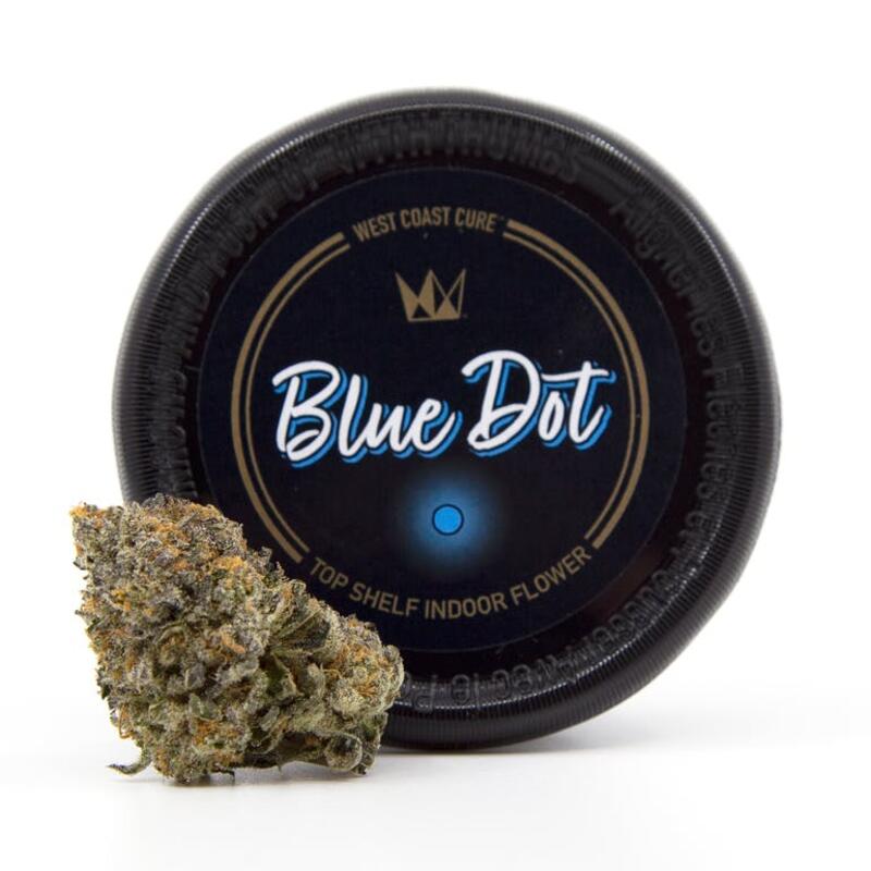 Blue Dot 1/8th Canned Flower (3.5g)