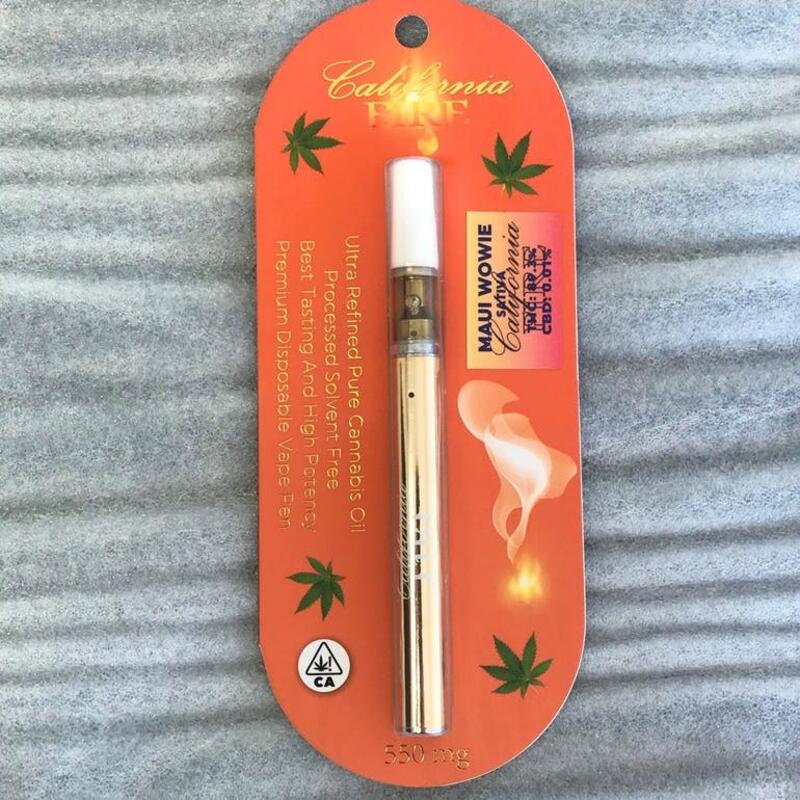 Maui Wowie California FIRE Disposable Pen