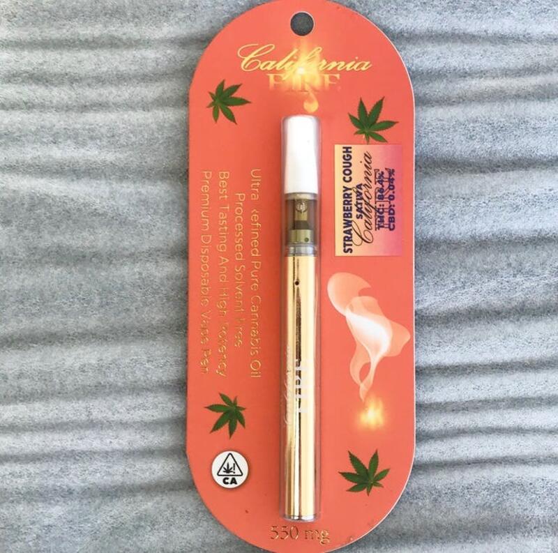 Strawberry Cough California FIRE Disposable Pen