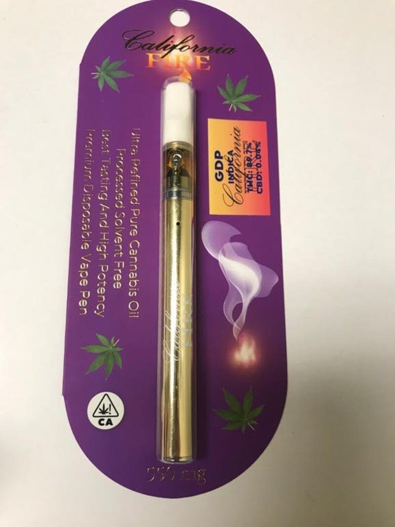 Granddaddy Purple California FIRE Disposable Pen