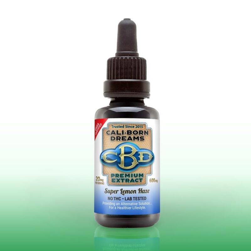 600mg | Pure CBD Oil W/ Terpenes Super Lemon Haze