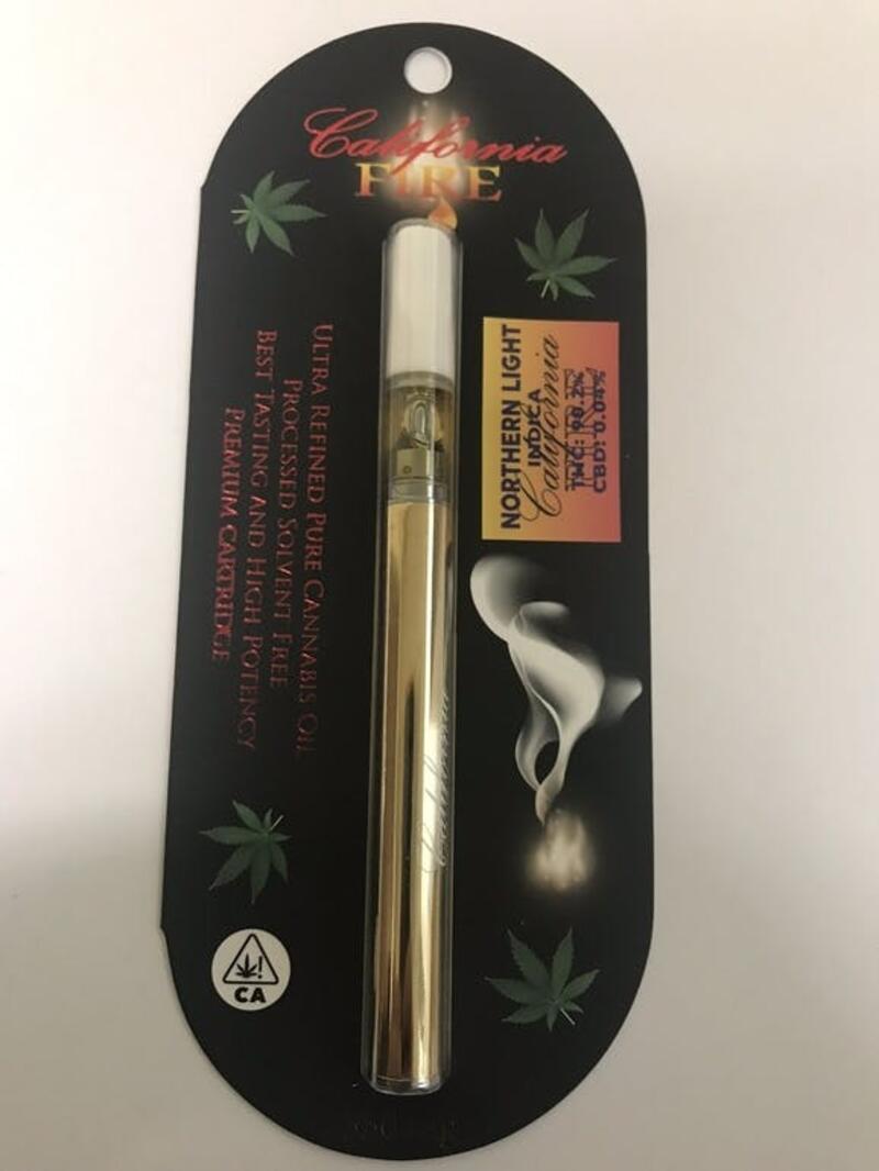 Northern Lights California FIRE Disposable Pen
