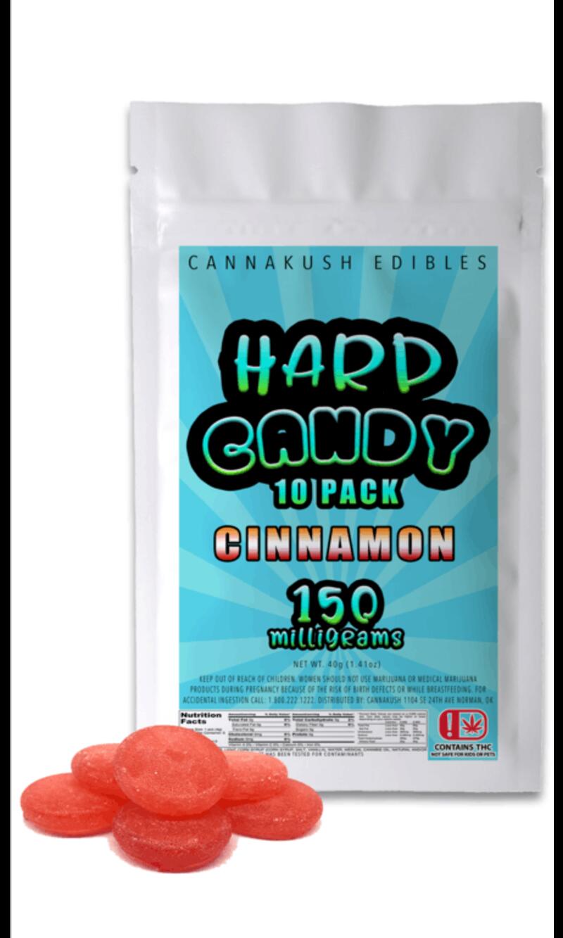 Cinnamon Hard Candy - 150mg