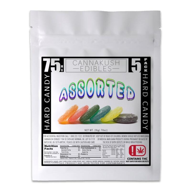 Assorted Hard Candy - 75mg
