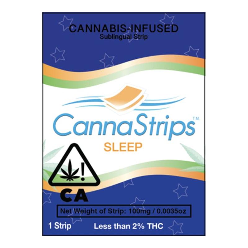 CannaStrips™ - Sleep (5mg CBD / 5mg Melatonin)