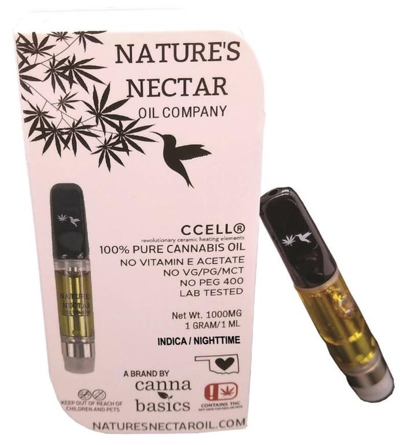 Nature's Nectar Cartridge - INDICA - NIGHTTIME