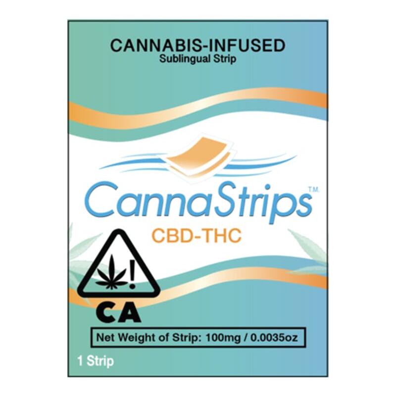 CannaStrips™ - CBD/THC (5mg THC / 5mg CBD)