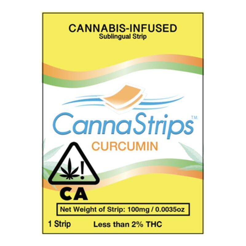 CannaStrips™ - Curcumin (8mg CBD / 2mg THC)