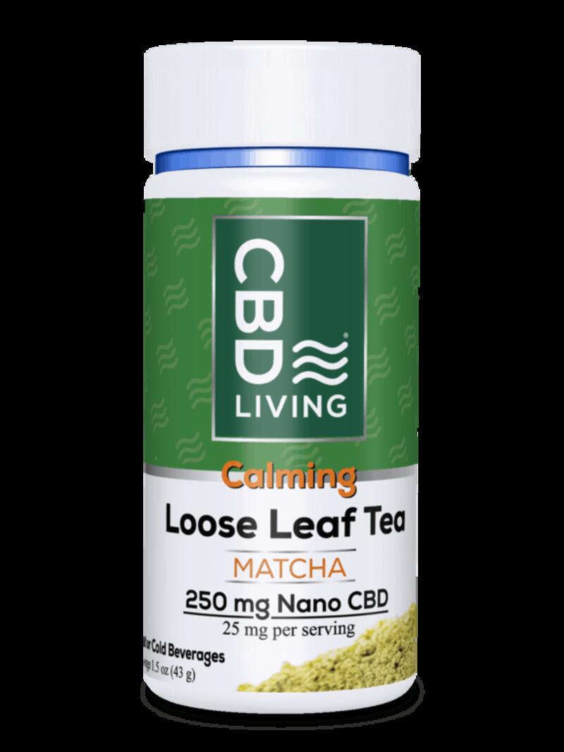 CBD Living Matcha Instant Green Tea 250 mg