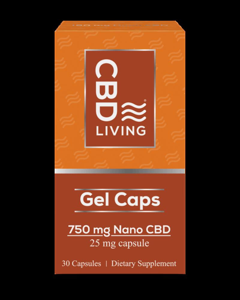 CBD Living CBD Capsules - 30 Capsules 25mg